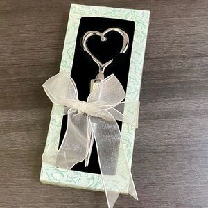 Kate Aspen Heart Wine Bottle Stopper NIB